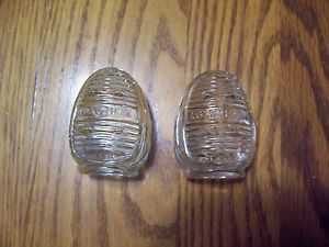 Vtg Antique Bird Cage Hendryx Art Deco Glass Waterer Food Dish Feeder