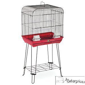 Prevue Hendryx The Glen Parakeet Cockatiel Pet Bird Cage with Stand New