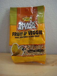 Higgins Snack Attack Fruit Veggie Parakeet Finch Canary Bird Treats 10oz