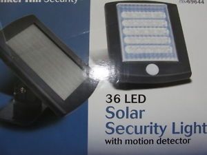 Solar Power 36 LED Security Light with Motion Detector Sensor Outdoor Garden