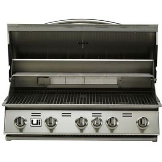 Urban Islands Stainless Steel 38" Drop in 5 Burner Grill by Bull Outdoor Product