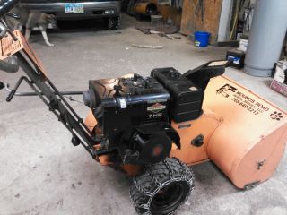 Snow Blower Thrower Bobcat Industrial Commercial 24in 2 Stage Heavy Duty
