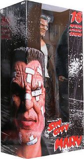 Sin City 18" Marv Mickey Rourke Action Figure w Motion Activated Sound NECA