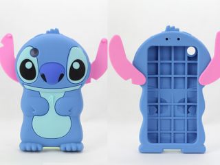 Fashion 3D Girl Gift Lovely Stitch Soft Silicone Case Cover for iPhone 3G 3GS