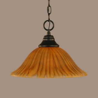 Toltec Lighting Chain Hung Large Pendant With