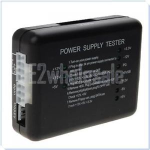 ATX PSU SATA HDD PC Power Supply Diagnostic Tool Tester