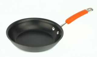 New Rachael Ray 10 Piece Hard Anodized Cookware Set Nonstick Pots Pans Orange