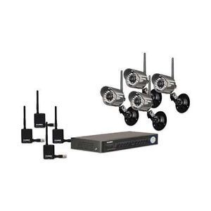 Lorex LH118501C4W 8 Channel Security DVR with 4 Digital Wireless Cameras