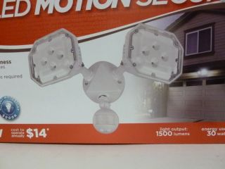 New Lights of America LED Motion Security Light 9420LEDC