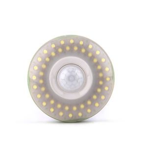 E27 48 LED Waterproof Pure White Motion Sensor Light Lamp Bulb Security Light