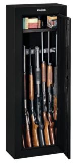 8 Gun Rifle Shotgun Security Cabinet Lock Storage Key Coded Locker Safes Vault