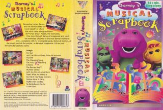 Barney Musical Scrapbook Vhs Video Pal A Rare Find On Popscreen
