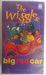 The Wiggles Big Red Car VHS Video