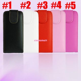 Magnetic PU Leather Vertical Flip Case Cover Pouch for iPod Touch 5 5g 5th Gen