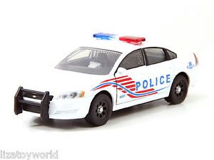 Hero Patrol Precinct Washington DC Police 2010 Chevy Impala 1 64 Scale Jada 2012