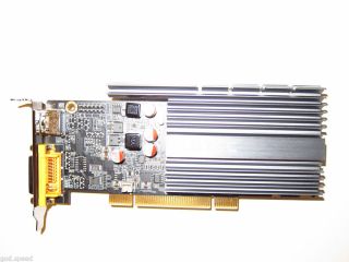 Low Profile NVIDIA 512MB PCI Dual Monitor Display View HDMI Video Graphics Card