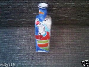 Vintage Desimone Handpainted Italian Art Pottery Bud Vase 5'1 2