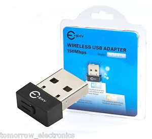 Super Mini USB Wireless 802 11n WiFi LAN Adapter Card 150Mbps