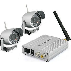 2 4G Wireless Home CCTV Security System w 2pcs Camera