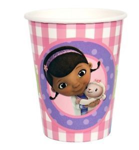 8 Disney Doc McStuffins Paper Cups 9 oz Birthday Party Supplies Tableware