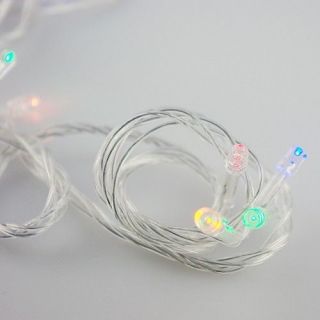 CA Multi Color 100 LED 10M String Fairy Lights for Christmas Xmas Party Wedding