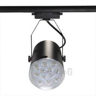 12W High Power White 12 LED Track Rail Spot Light Lamp Bulb Lighting 800LM