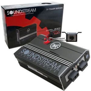 Soundstream DTR1 900D Mono Block Car Audio Power Amplifier Class D 900W RMS 685592213511