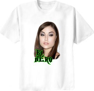 Sasha Grey DJ Hero PARODY "BJ Hero" Porn Star T Shirt