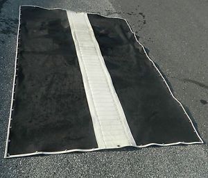 Rat Rod Hot Rod Custom Long Bed Tonneau Tuck and Roll Pleated Cover Water Proof