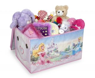 Disney Princess "Castle Vista" Fabric Toy Box