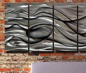 Metal Modern Abstract Wall Art Painting Large Panel Original Decor Contemporary