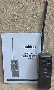 Uniden Handheld CB Radio PRO340XL House Car Power Adapters Owner's Manual