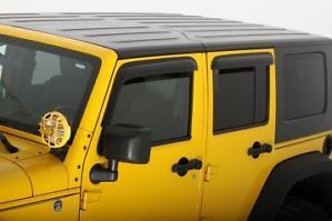 Jeep Wrangler Unlimited Window Vent Visor Vent Shade