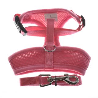 Dog Cat Puppy Pet Control Harness Leash Collar Mesh Strap Vest Chest Walking New