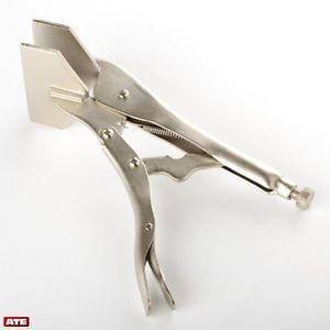 Welder's Steel Grip Hand Vise Sheet Metal Welding Weld Clamp Tool Vice Holder