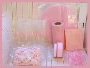 Lot Girl Boy Baby Shower Bottles Shoes Pacifiers Favor Table Decorations 2Colors