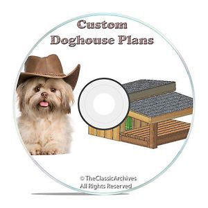 Insulated Dog House Plans Complete Set Medium Dog Step by Step Instructions