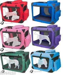 Generation II Soft Dog Cat Crate Pad Carry Bag Pet Gear Small Med Large XL New