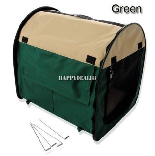 Portable Dog Cat Pet Kennel Travel House Carrier Soft Crate Cage 3 Colors HD23L