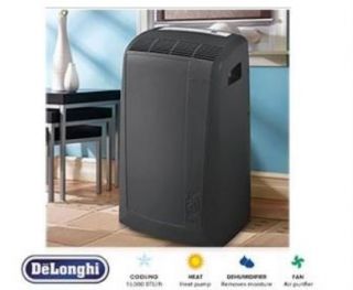 New DeLonghi Pinguino 13 000 BTU Portable Room Air Conditioner Heater Dehum