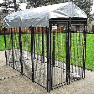 ASPCA Premium Dog Kennel Dogs Animals Cage Fence Pet Dogs Cover Outdoor Patio