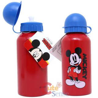 Disney Mickey Mouse Aluminum Sports Water Bottle Tumbler Container 13oz