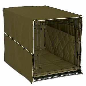 Front Door Dog Crate Cover Extra Large Olive