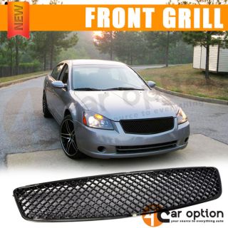 05 06 Nissan Altima ABS Black Front Upper Hood Mesh Grille Grill
