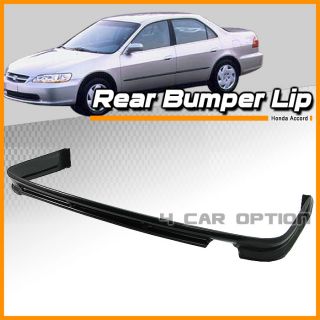 Fit for 98 00 02 Honda Accord Sedan 4DRS Model ABS Rear Bumper Lip Spoiler