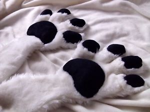 Custom Made Giant Furry Fursuit Cosplay Animal Dog Paws Handpaws Gloves