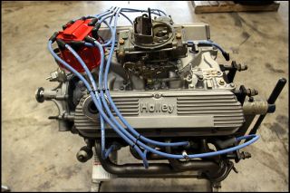 Ford Mustang 5 0 302 Engine GT40 Heads Edelbrock Intake MSD Distributor Holley