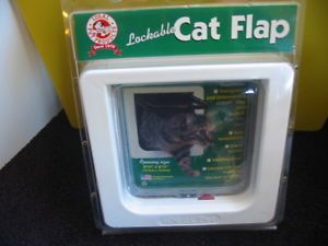 Small Pet Flap Cat Dog Door Ideal Pet Products 6 1 4 x 6 1 4" Opening New SEALED