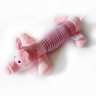 New Dog Toy Pet Puppy Plush Sound Chew Squeaker Squeaky Pig Elephant Duck Toys