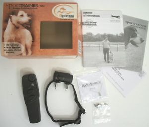 PetSafe Sport Trainer 105 Remote Training System Shock Collar 4 Medium Size Dog